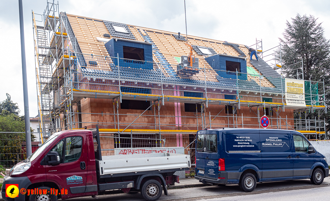 26.04.2023 - Burgfotos von der Baustell Niederalmstraße 16 in Neuperlach